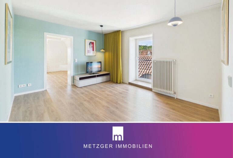 2 Zimmer-Apartment in Top-Zustand in Esslingens Bestlage – Frei, Aufzug und in Innenstadtlage