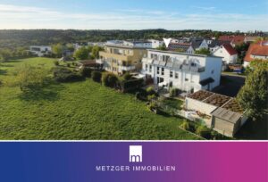Neuwertiges Reihenhaus – Energieklasse A+, Garten+Dachterrasse & Weitblick bis zur Schwäbischen Alb