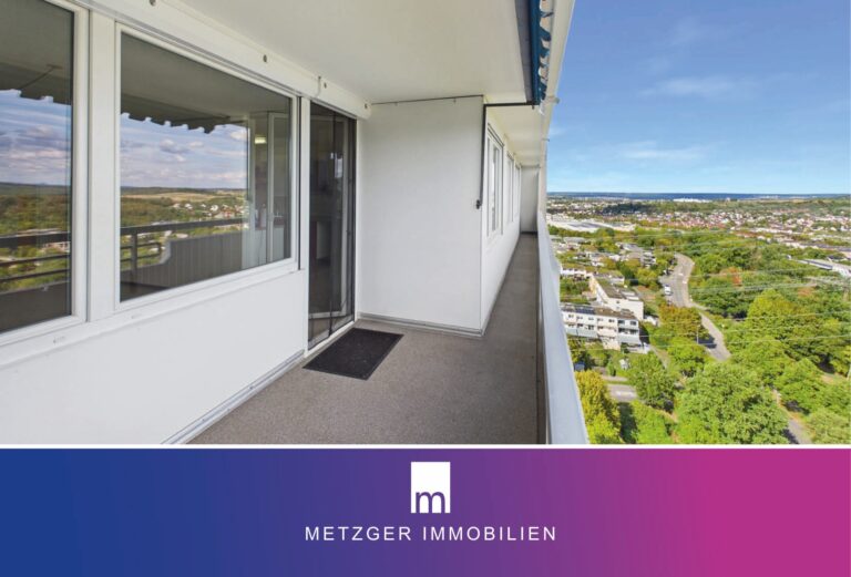 Großzügige 3,5-Zimmer-Wohnung mit toller Aussicht