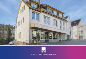 Bezugsfreies Wohn- & Geschäftshaus in 1A-Lage: Gewerbefläche, Wohnungen, Garten & Stellplätze