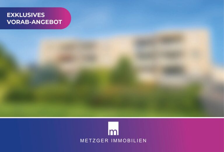 Nellingen: 3-Zimmer-Wohnung für Gartenfreunde