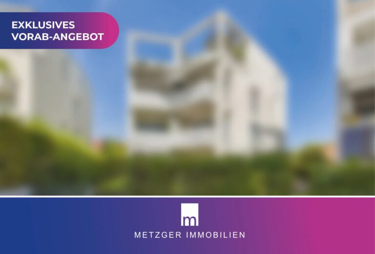 Tolle, neuwertige 4-Zimmer-Wohnung mit Sonnenbalkon, Aufzug & TG-Stellplatz