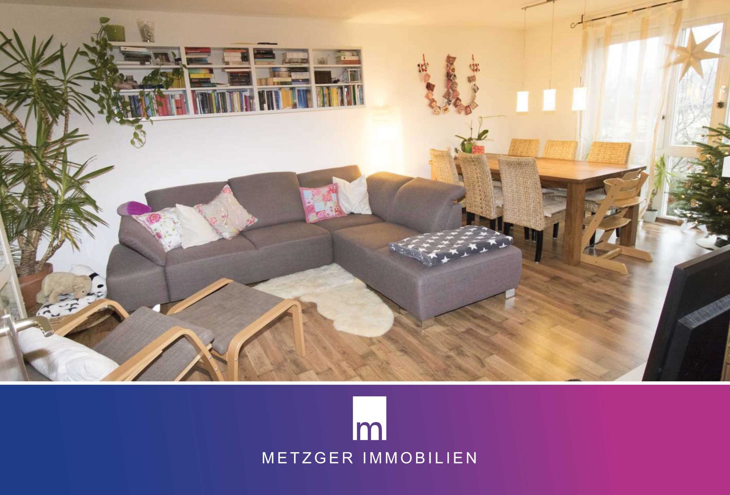 3-Zimmer-Wohnung mit Balkon