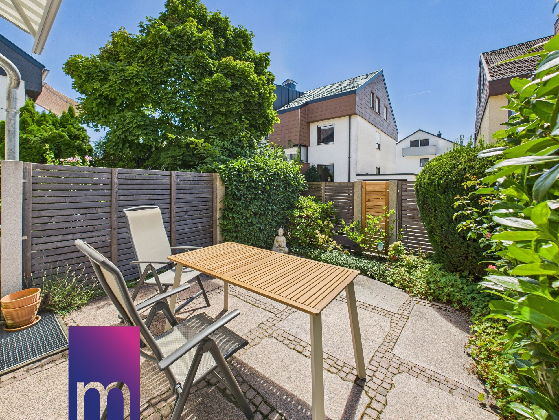 Gepflegt und begrünt