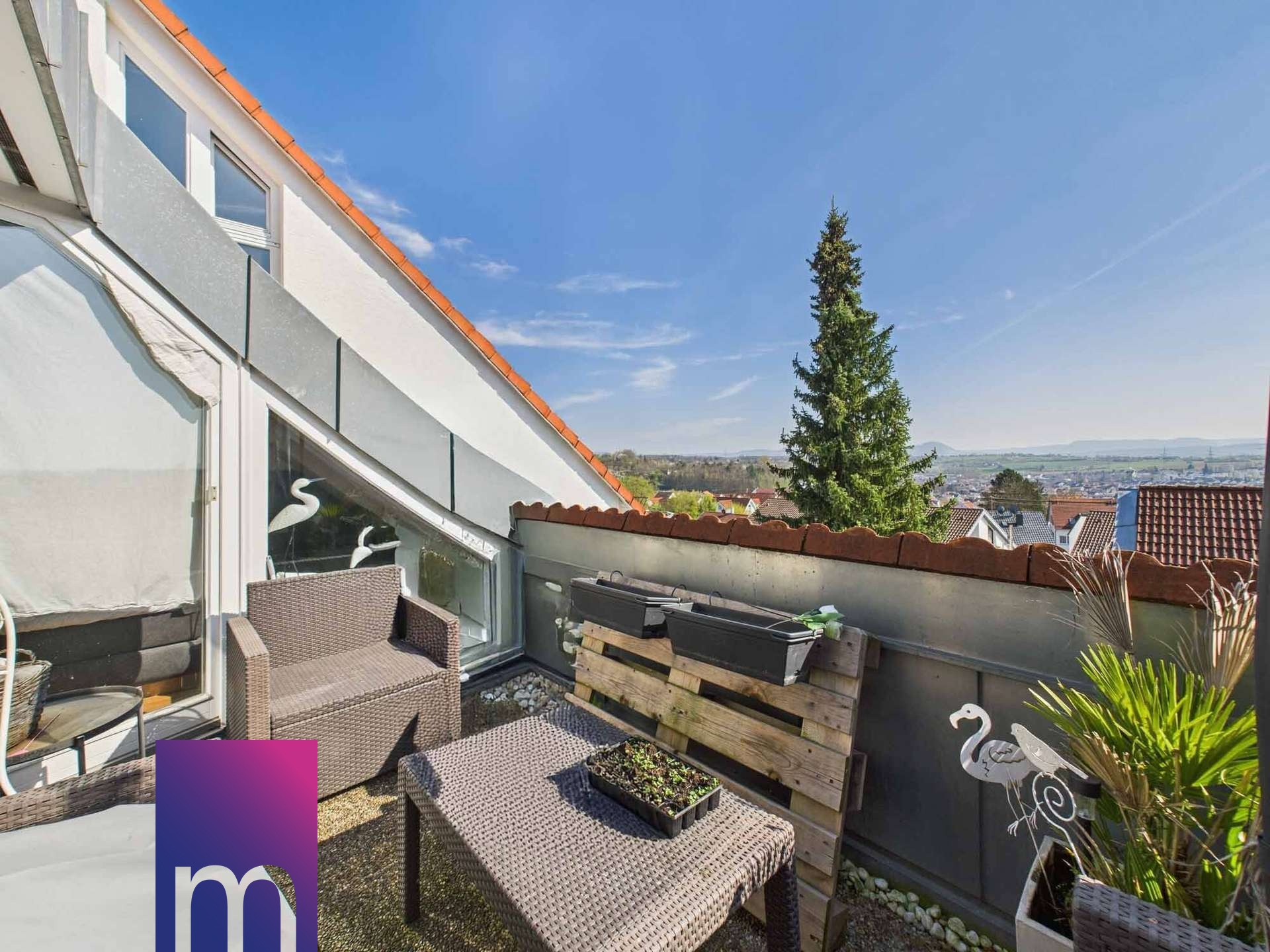 Toller Blick über Wernau