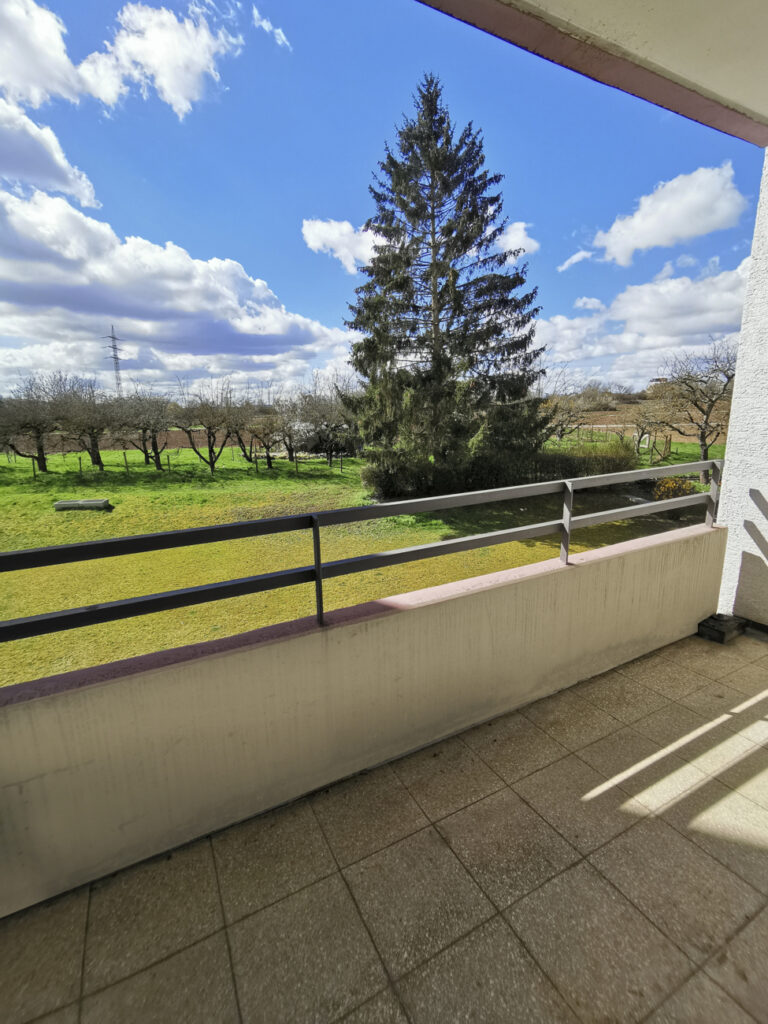 1-Zimmer-Wohnung mit schönem Blick in die Natur